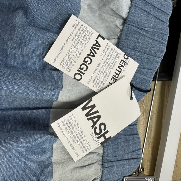 GAP 1969 Blue & White Stripe Skirt | Size M | NWT - Picture 4 of 7